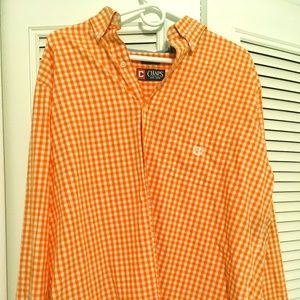 Chaps Men's Dress Shirt XL Long Sleeve